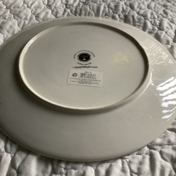 THE JACOB ROSENTHAL JUDAICA COLLECTION HANUKKAH LARGE SERVING PLATTER - Picture 5 of 8